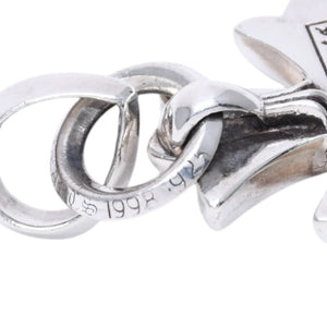 Very good condition CHROME HEARTS CH CRS SML W/BALE Small CH cross W bail pendant top charm Weight approx. 23.73g Used 4a003438