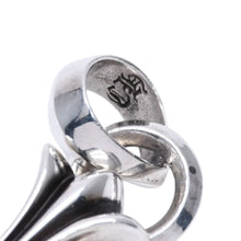 画像をギャラリービューアに読み込む, 極美品 CHROME HEARTS クロムハーツ CH CRS SML W/BALE スモールCHクロス Wベイルペンダントトップ チャーム 重量約23.73g 中古 4a003438