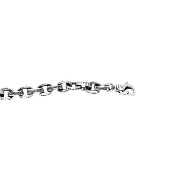 CHROME HEARTS クロムハーツ LARGE PAPER CHN 9インチ ラージペーパーチェーン ブレスレット 重量36.55g 全長約21.5cm 美品 中古 4a003437