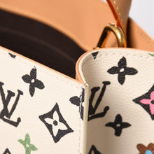 画像をギャラリービューアに読み込む, 極美品 LOUIS VUITTON ルイヴィトン モノグラムクラギー サックプラ 2WAY トートバッグ M24859 アイボリー マルチカラー 中古 4a003564