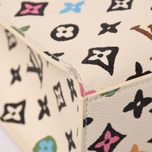 画像をギャラリービューアに読み込む, 極美品 LOUIS VUITTON ルイヴィトン モノグラムクラギー サックプラ 2WAY トートバッグ M24859 アイボリー マルチカラー 中古 4a003564