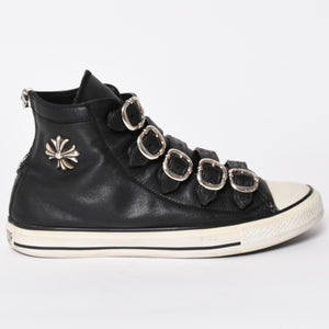 CHROME HEARTS クロムハーツ × CONVERSE コンバース ALL STAR スニーカー 1S581 サイズ27cm US8.5 CHプラス ガンスリンガー 良品 中古 4a003312