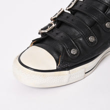画像をギャラリービューアに読み込む, CHROME HEARTS クロムハーツ × CONVERSE コンバース ALL STAR スニーカー 1S581 サイズ27cm US8.5 CHプラス ガンスリンガー 良品 中古 4a003312