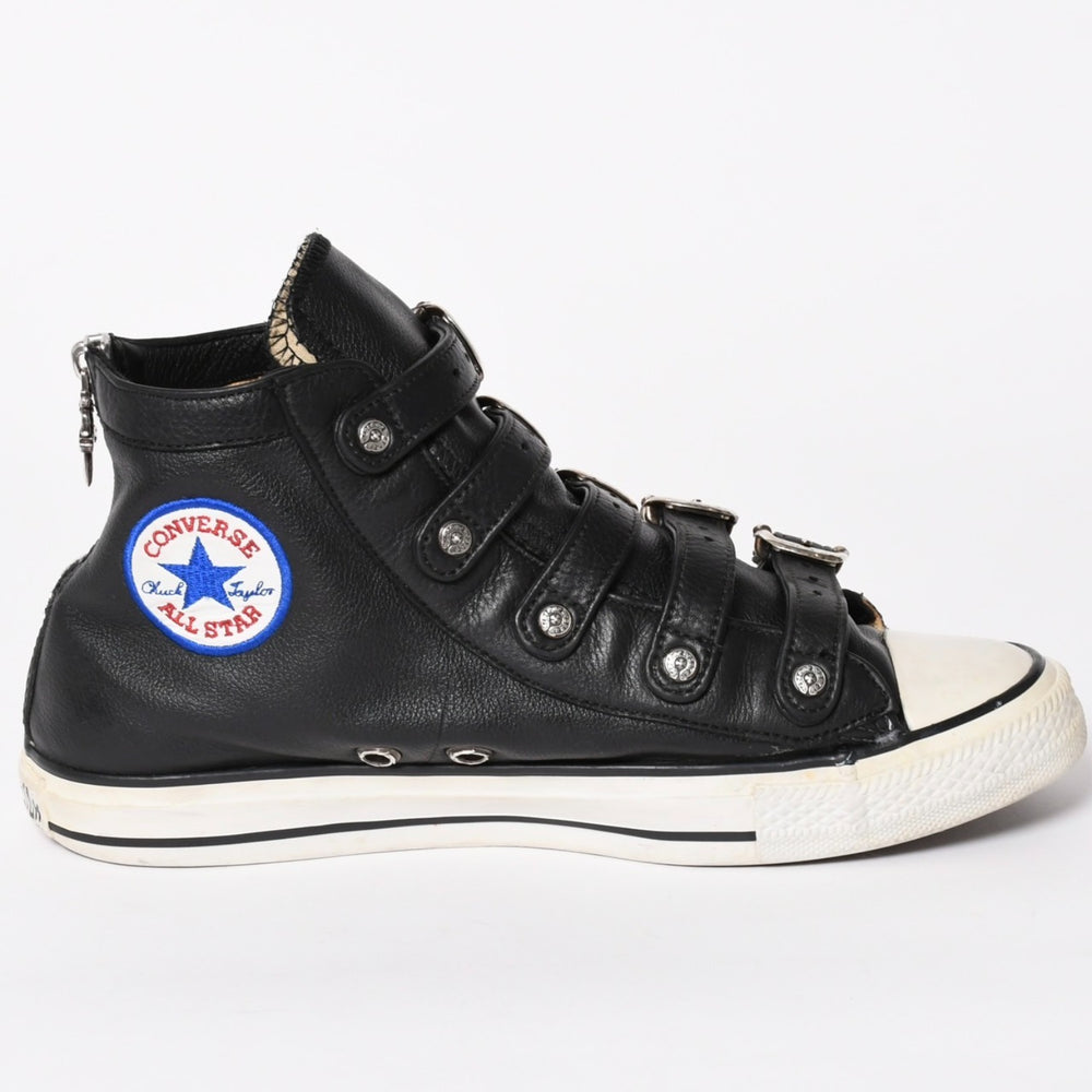CHROME HEARTS CHROME HEARTS × CONVERSE ALL STAR Sneakers 1S581 Size 27cm US8.5 CH Plus Gunslinger Good Used 4a003312