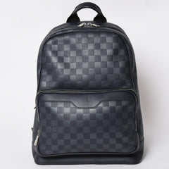 LOUIS VUITTON Campus Backpack Rucksack N40091 Damier Infini Dark Navy Good Condition Used 4a004611