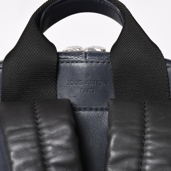 LOUIS VUITTON Campus Backpack Rucksack N40091 Damier Infini Dark Navy Good Condition Used 4a004611