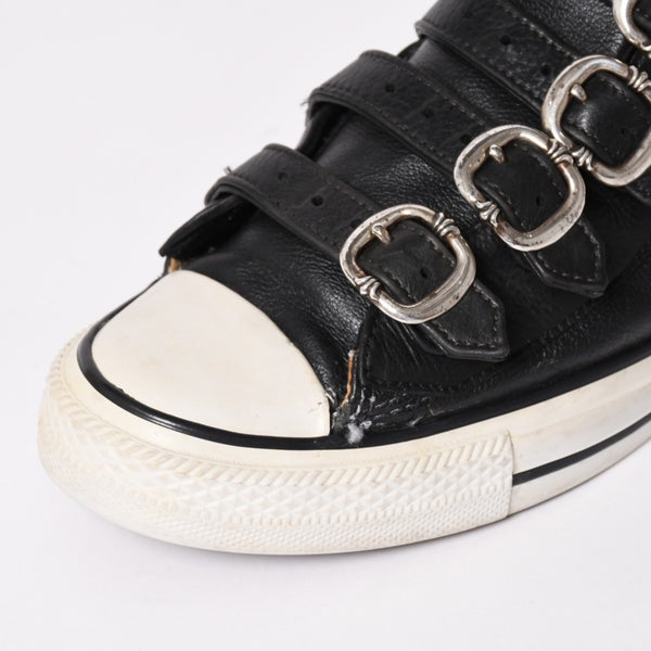 CHROME HEARTS クロムハーツ × CONVERSE コンバース ALL STAR スニーカー 1S581 サイズ27cm US8.5 CHプラス ガンスリンガー 良品 中古 4a003312
