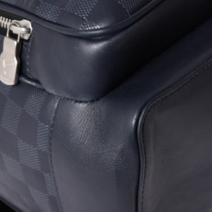 LOUIS VUITTON Campus Backpack Rucksack N40091 Damier Infini Dark Navy Good Condition Used 4a004611
