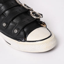画像をギャラリービューアに読み込む, CHROME HEARTS クロムハーツ × CONVERSE コンバース ALL STAR スニーカー 1S581 サイズ27cm US8.5 CHプラス ガンスリンガー 良品 中古 4a003312