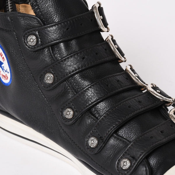 CHROME HEARTS クロムハーツ × CONVERSE コンバース ALL STAR スニーカー 1S581 サイズ27cm US8.5 CHプラス ガンスリンガー 良品 中古 4a003312