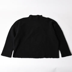 新品未使用 CHROME HEARTS クロムハーツ Y NOT ニットセーター サイズML ハラコ CHクロスパッチ 3パッチ シルバー925 ブラック 中古 4a003341