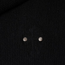 画像をギャラリービューアに読み込む, 新品未使用 CHROME HEARTS クロムハーツ Y NOT ニットセーター サイズML ハラコ CHクロスパッチ 3パッチ シルバー925 ブラック 中古 4a003341