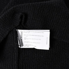 画像をギャラリービューアに読み込む, 新品未使用 CHROME HEARTS クロムハーツ Y NOT ニットセーター サイズML ハラコ CHクロスパッチ 3パッチ シルバー925 ブラック 中古 4a003341