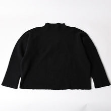画像をギャラリービューアに読み込む, 新品未使用 CHROME HEARTS クロムハーツ Y NOT ニットセーター サイズML ハラコ CHクロスパッチ 3パッチ シルバー925 ブラック 中古 4a003341