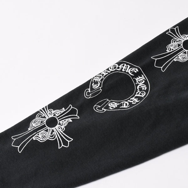 新品未使用 CHROME HEARTS クロムハーツ SOAP N WATER スウェットシャツ サイズM ヴィンテージ加工 新作 フェードブラック 中古 4a003346