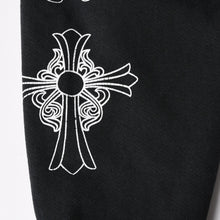 画像をギャラリービューアに読み込む, 新品未使用 CHROME HEARTS クロムハーツ SOAP N WATER スウェットシャツ サイズM ヴィンテージ加工 新作 フェードブラック 中古 4a003346