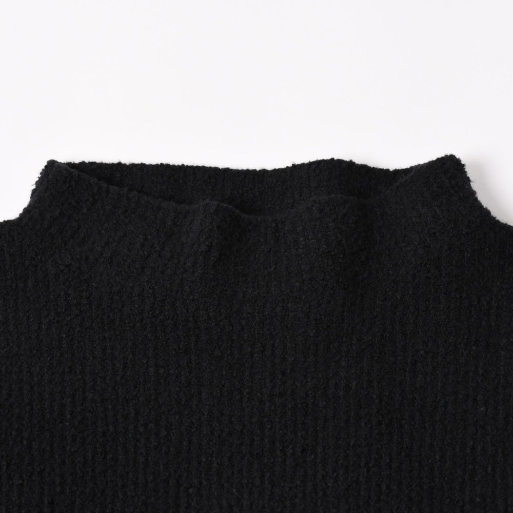 新品未使用 CHROME HEARTS クロムハーツ Y NOT ニットセーター サイズML ハラコ CHクロスパッチ 3パッチ シルバー925 ブラック 中古 4a003341