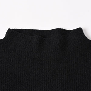 新品未使用 CHROME HEARTS クロムハーツ Y NOT ニットセーター サイズML ハラコ CHクロスパッチ 3パッチ シルバー925 ブラック 中古 4a003341