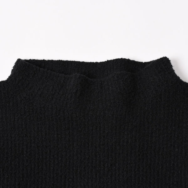 新品未使用 CHROME HEARTS クロムハーツ Y NOT ニットセーター サイズML ハラコ CHクロスパッチ 3パッチ シルバー925 ブラック 中古 4a003341