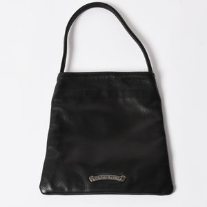 極美品 CHROME HEARTS クロムハーツ DAGGER DRACULA BAG ダガー ドラキュラ ハンドバッグ ダガー装飾 ブラック シルバー925 中古 4a003342