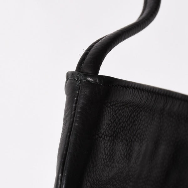 極美品 CHROME HEARTS クロムハーツ DAGGER DRACULA BAG ダガー ドラキュラ ハンドバッグ ダガー装飾 ブラック シルバー925 中古 4a003342