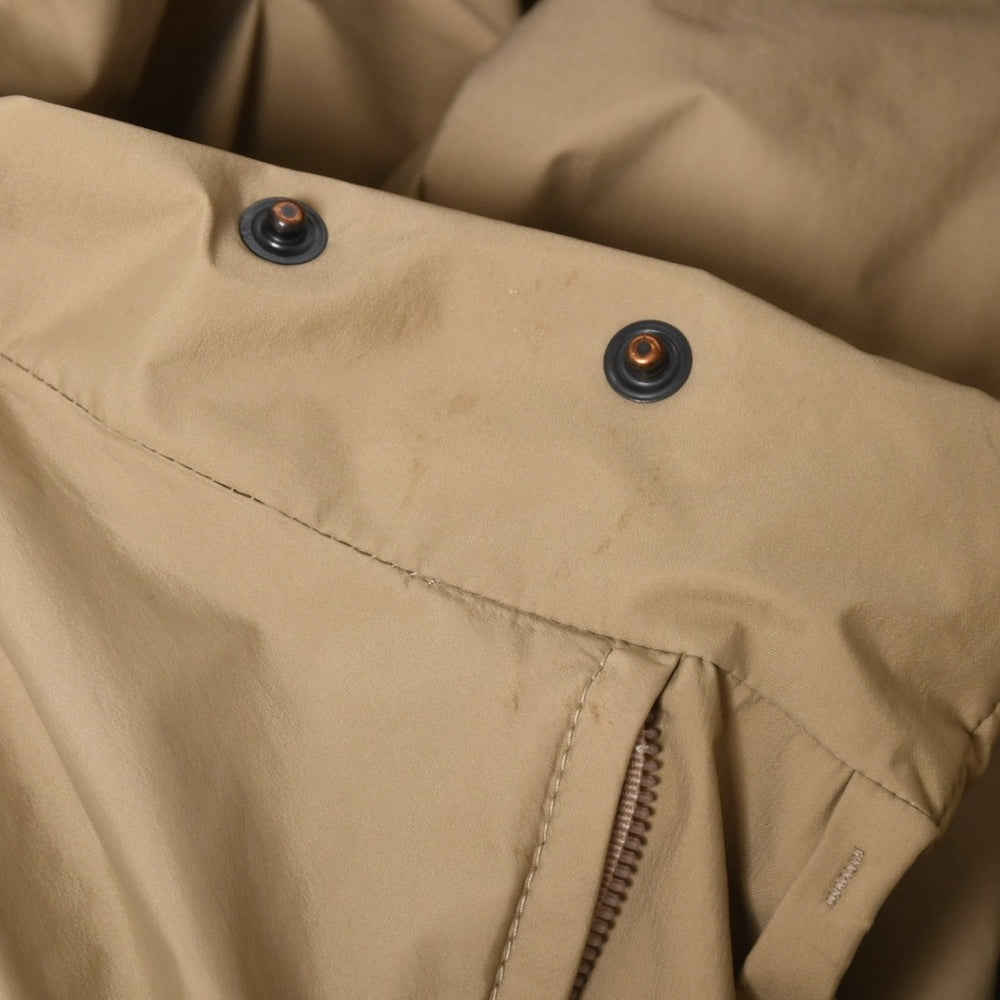 PRADA SPORT Down jacket 24V3770 Outer beige GORE-TEX coat 52 size Bronze hardware Good used 4a004435