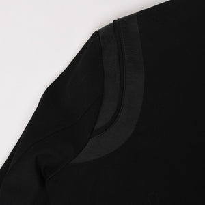 SAINT LAURENT PARIS サンローランパリ テディジャケット ウール ブルゾン 343745 ブラック ホワイト サイズ44 美品 中古 4a004298