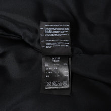 画像をギャラリービューアに読み込む, SAINT LAURENT PARIS サンローランパリ テディジャケット ウール ブルゾン 343745 ブラック ホワイト サイズ44 美品 中古 4a004298
