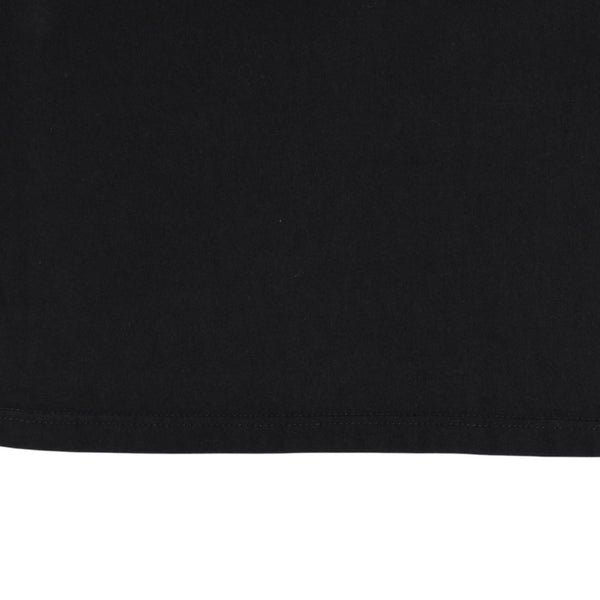 Christian Dior クリスチャンディオール デニムロゴ ノースリーブ タンクトップ ガリアーノ期 3P16155302 デニム生地 フリンジ Y2K ブラック 42サイズ 美品 中古 4a004088