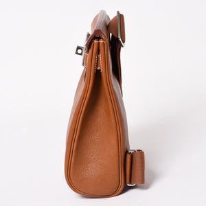 Like new Hermes Akkad PM U engraved one shoulder bag Barenia Faubourg New model Silver hardware Used 4a004004