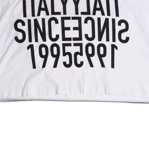 DSQUARED 2 ディースクエアード 半袖 Tシャツ ミラーロゴ ホワイト ブラック サイズ M S74GD0818 美品 中古 4a003418