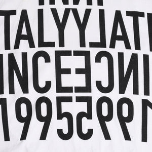 DSQUARED 2 ディースクエアード 半袖 Tシャツ ミラーロゴ ホワイト ブラック サイズ M S74GD0818 美品 中古 4a003418