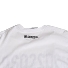 画像をギャラリービューアに読み込む, DSQUARED 2 ディースクエアード 半袖 Tシャツ ミラーロゴ ホワイト ブラック サイズ M S74GD0818 美品 中古 4a003418