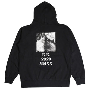 ESTNATION Kosuke Kawamura Collaboration Pullover Hoodie Hoodie 2020 Drop Shoulder Black L Size Good Used 4a003430