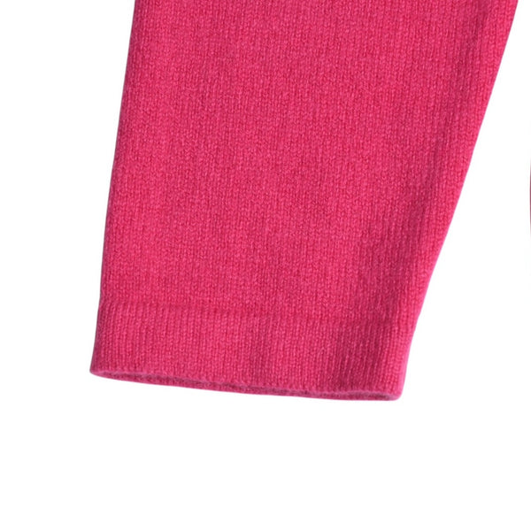 Very good condition MICHAEL KORS Pink White Cardigan Size S Used 4a002667