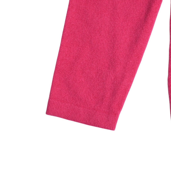 Very good condition MICHAEL KORS Pink White Cardigan Size S Used 4a002667