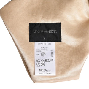 SOPHNET Reversible Stadium Blouson Jacket 192012 Beige Size L Good Condition Used 4a003426