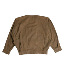 Load image into Gallery viewer, ISSEY MIYAKE MEN イッセイミヤケ メン VINTAGE ヴィンテージ 80's ジャケット LG31584 サイズM 筆タグ ブラウン イカ 美品 中古 4a003575