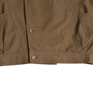 ISSEY MIYAKE MEN イッセイミヤケ メン VINTAGE ヴィンテージ 80's ジャケット LG31584 サイズM 筆タグ ブラウン イカ 美品 中古 4a003575