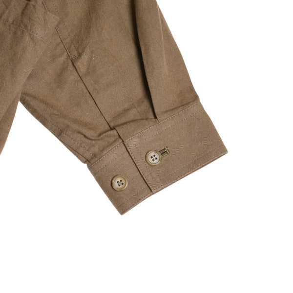 ISSEY MIYAKE MEN イッセイミヤケ メン VINTAGE ヴィンテージ 80's ジャケット LG31584 サイズM 筆タグ ブラウン イカ 美品 中古 4a003575