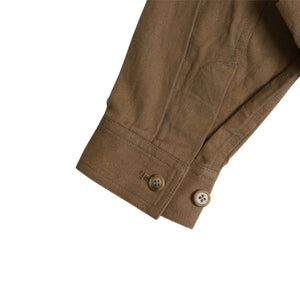 ISSEY MIYAKE MEN イッセイミヤケ メン VINTAGE ヴィンテージ 80's ジャケット LG31584 サイズM 筆タグ ブラウン イカ 美品 中古 4a003575