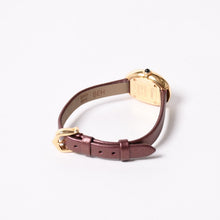 画像をギャラリービューアに読み込む, 新品未使用 CARTIER カルティエ Baignoire Mini ベニュワール ミニ 腕時計 WGBA0032 重量25.44g ブラウン文字盤 K18YG QZ 中古 4a003353