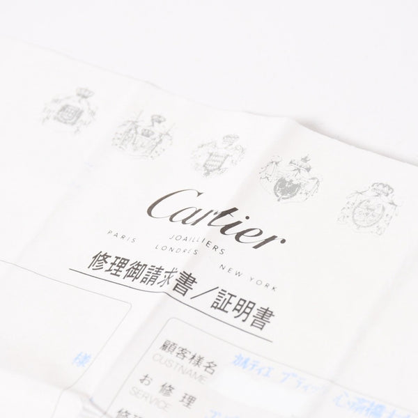 CARTIER カルティエ アールデコ バスキュラント クロック 置き時計 W0100007 不動 白文字盤 QZ GP ゴールド ブラック 良品 中古 4a003105