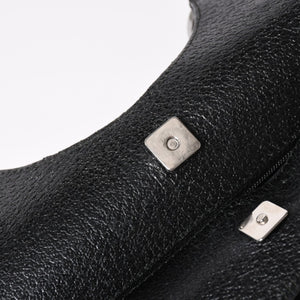 GUCCI グッチ GGキャンバスショルダーバッグ ハンドバッグ ワンショルダー GGキャンバス 132260 ブラック シルバー金具 美品 中古 4a003515