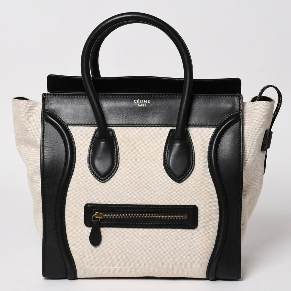 極美品 CELINE セリーヌ Luggage Medium Shopper Handbag ラゲージ ミディアムショッパー ハンドバッグ フィービー期 中古 4a003453