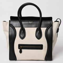 Very Good Condition CELINE Luggage Medium Shopper Handbag Luggage Medium Shopper Handbag Phoebe Period Used 4a003453