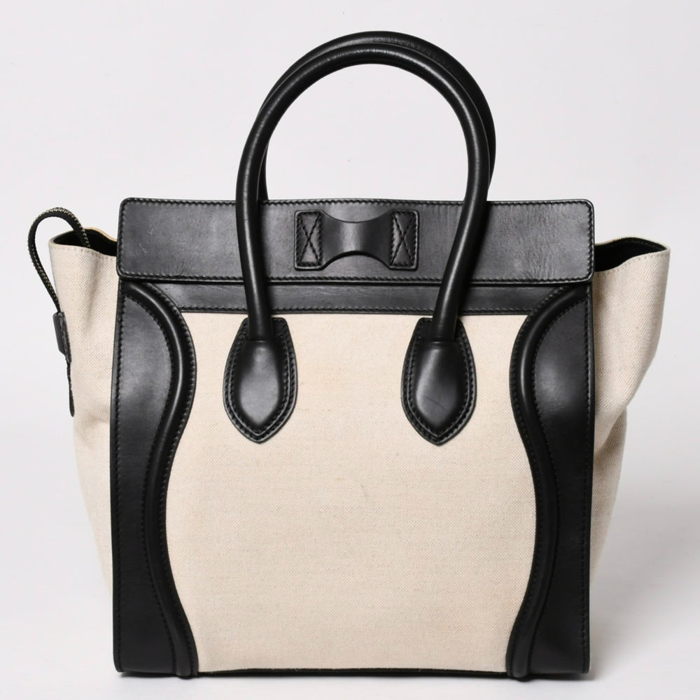 極美品 CELINE セリーヌ Luggage Medium Shopper Handbag ラゲージ ミディアムショッパー ハンドバッグ フィービー期 中古 4a003453
