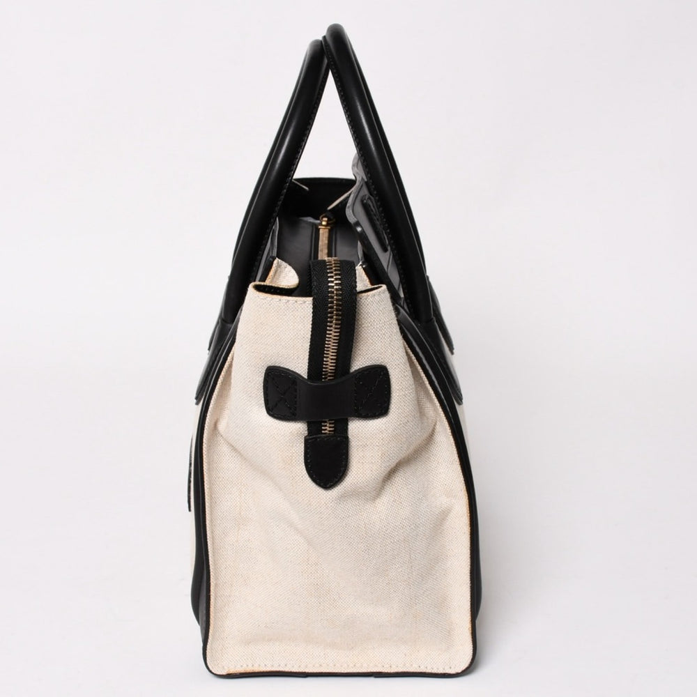 Very Good Condition CELINE Luggage Medium Shopper Handbag Luggage Medium Shopper Handbag Phoebe Period Used 4a003453
