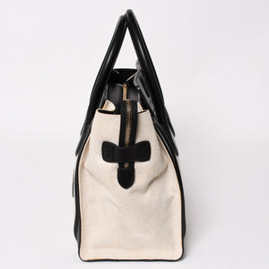 Very Good Condition CELINE Luggage Medium Shopper Handbag Luggage Medium Shopper Handbag Phoebe Period Used 4a003453