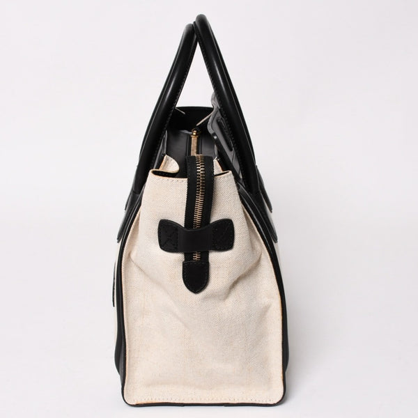 Very Good Condition CELINE Luggage Medium Shopper Handbag Luggage Medium Shopper Handbag Phoebe Period Used 4a003453